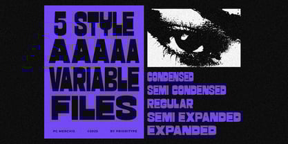 PC Merchis Font Poster 3