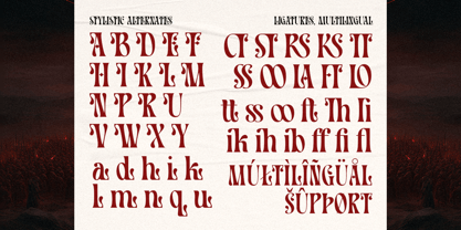 Avenolas Font Poster 10