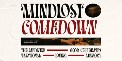 Avenolas Font Poster 5