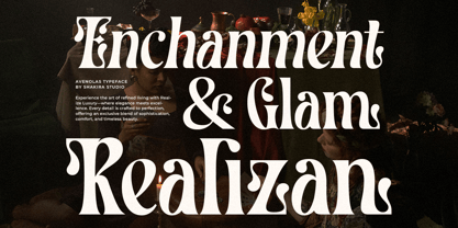 Avenolas Font Poster 3