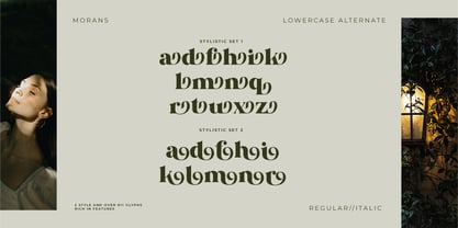 Morans Font Poster 15