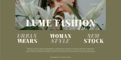 Morans Font Poster 2