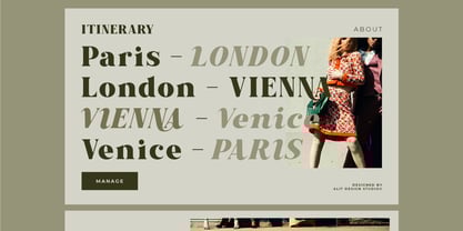 Morans Font Poster 8