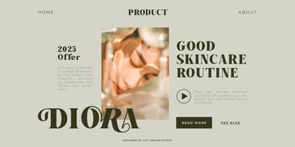 Morans Font Poster 3