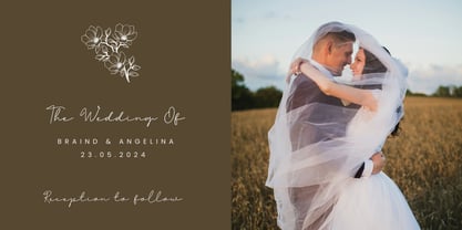 Katheriny Signature Font Poster 3