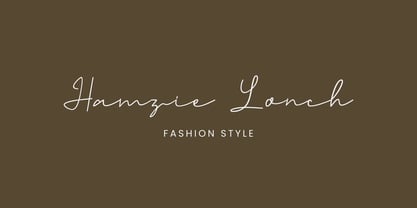 Katheriny Signature Font Poster 4