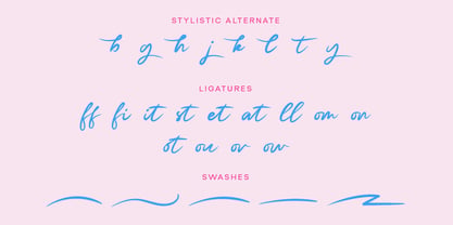 Mellia Love Font Poster 8