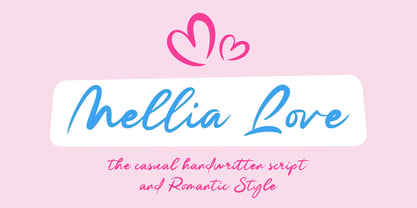 Mellia Love Font Poster 1