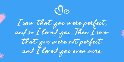 Mellia Love Font Poster 3