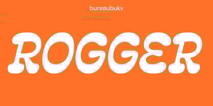 BBKV Rogger Font Poster 1