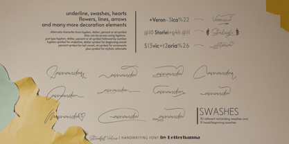 Steadfast Valerio Font Poster 4