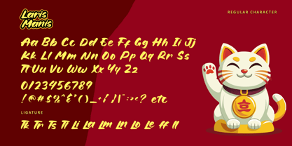 Laris Manis Font Poster 7