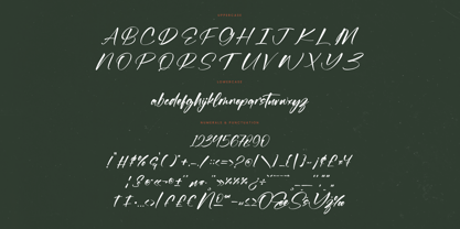 Flusteria Routine Font Poster 14