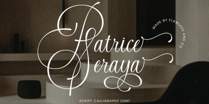 Patrice Seraya Font Poster 1