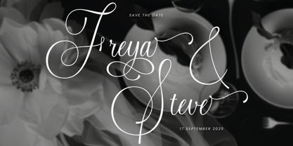 Patrice Seraya Font Poster 4
