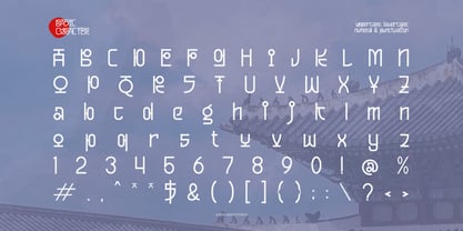 Haoraun Font Poster 10