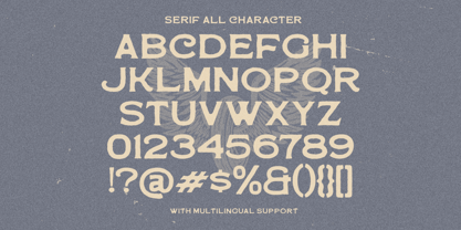 Drapers Cantebury Font Poster 6