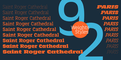 Salou Font Poster 10