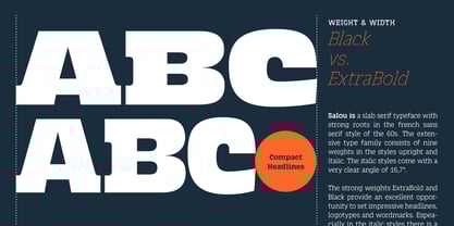 Salou Font Poster 8