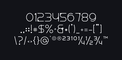 Qrania Font Poster 6