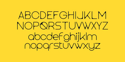 Qrania Font Poster 3