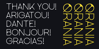 Qrania Font Poster 8