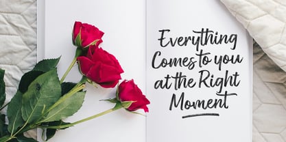 Rose Spe Font Poster 2