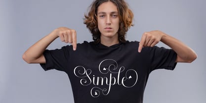 Angelisa Script Font Poster 2