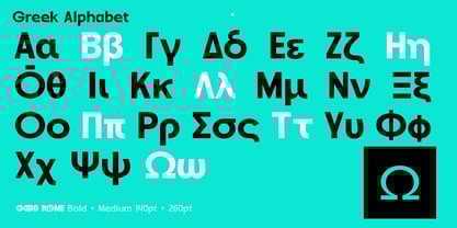 Good Rome Font Poster 8