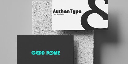 Good Rome Font Poster 7