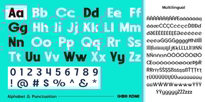 Good Rome Font Poster 10