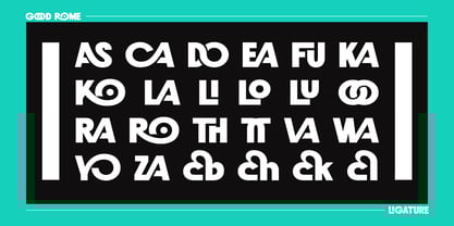 Good Rome Font Poster 11