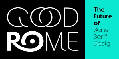 Good Rome Font Poster 1