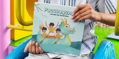 Rustic Rainbow Family Font Poster 3