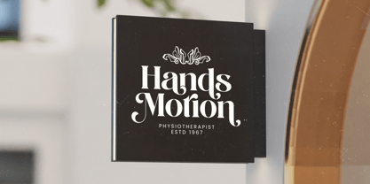 Runlight Harmony Font Poster 13