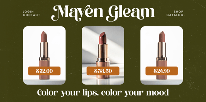 Runlight Harmony Font Poster 12