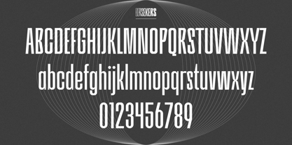 Bersekers Font Poster 8