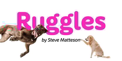 Ruggles Font Poster 1