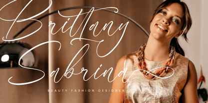 Sabrina Fairytale Font Poster 12