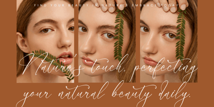 Sabrina Fairytale Font Poster 8