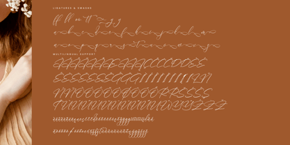 Sabrina Fairytale Font Poster 14