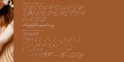 Sabrina Fairytale Font Poster 13