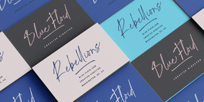 Anthem Brush Font Poster 4