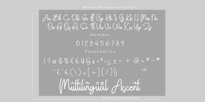 Besttiya Font Poster 9