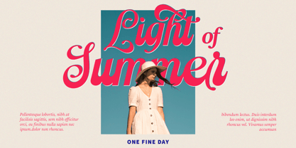Lhasting Script Font Poster 4