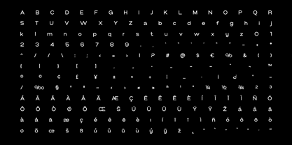 Tenova Font Poster 6