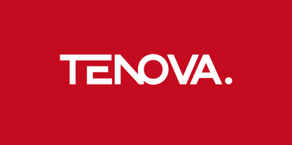 Tenova Font Poster 1