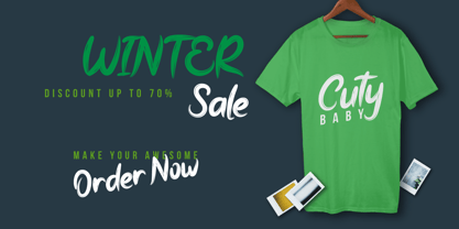 Belog Goal Font Poster 5