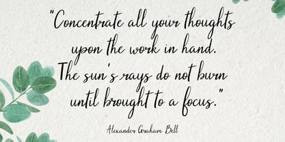 YJC Cinnamon Twist Font Poster 4