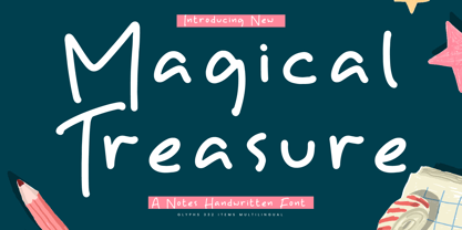 Magical Treasure Font Poster 1